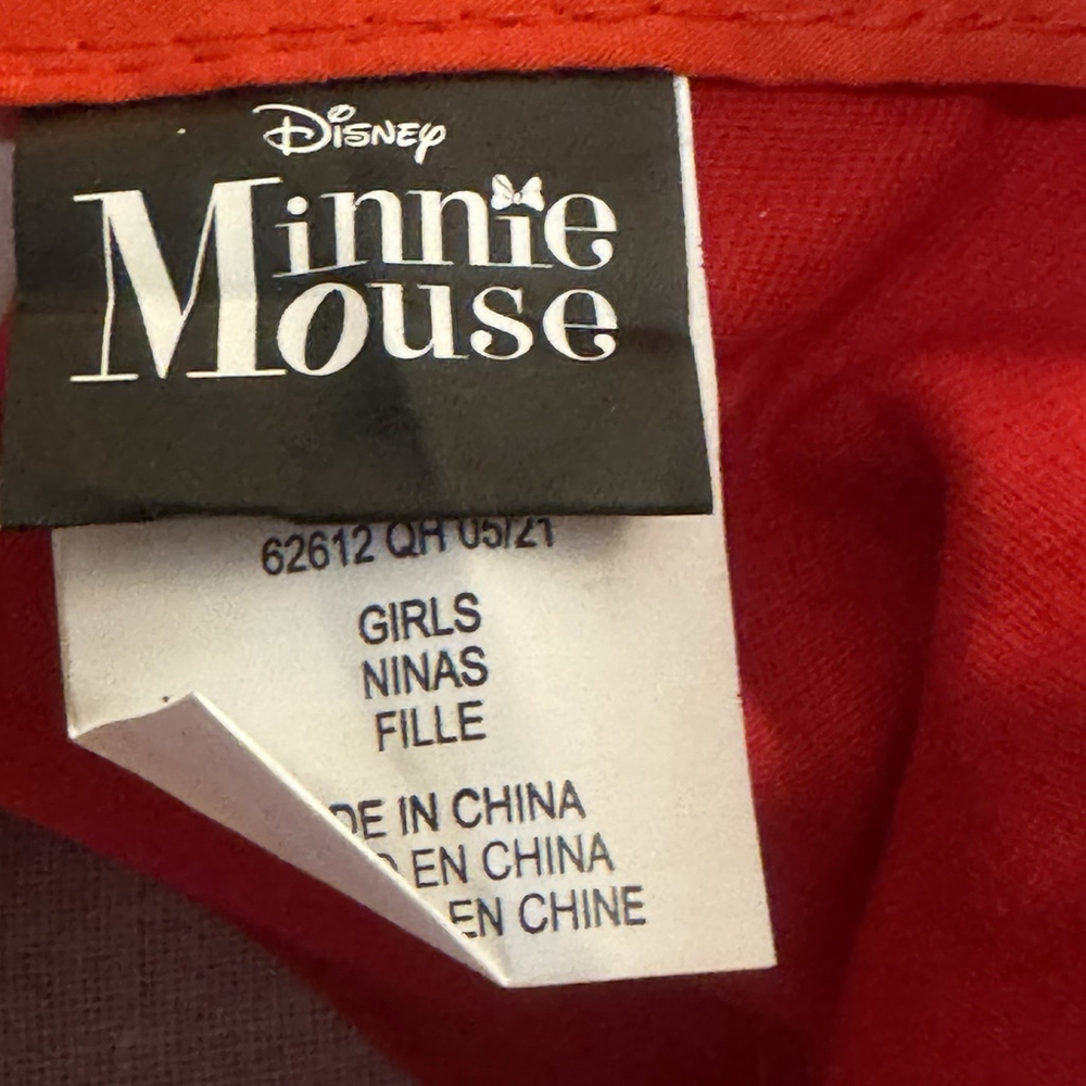 NWT Disney Minnie Mouse Adjustable Girl Hat Ears And Bow Cap - Picture 7 of 8